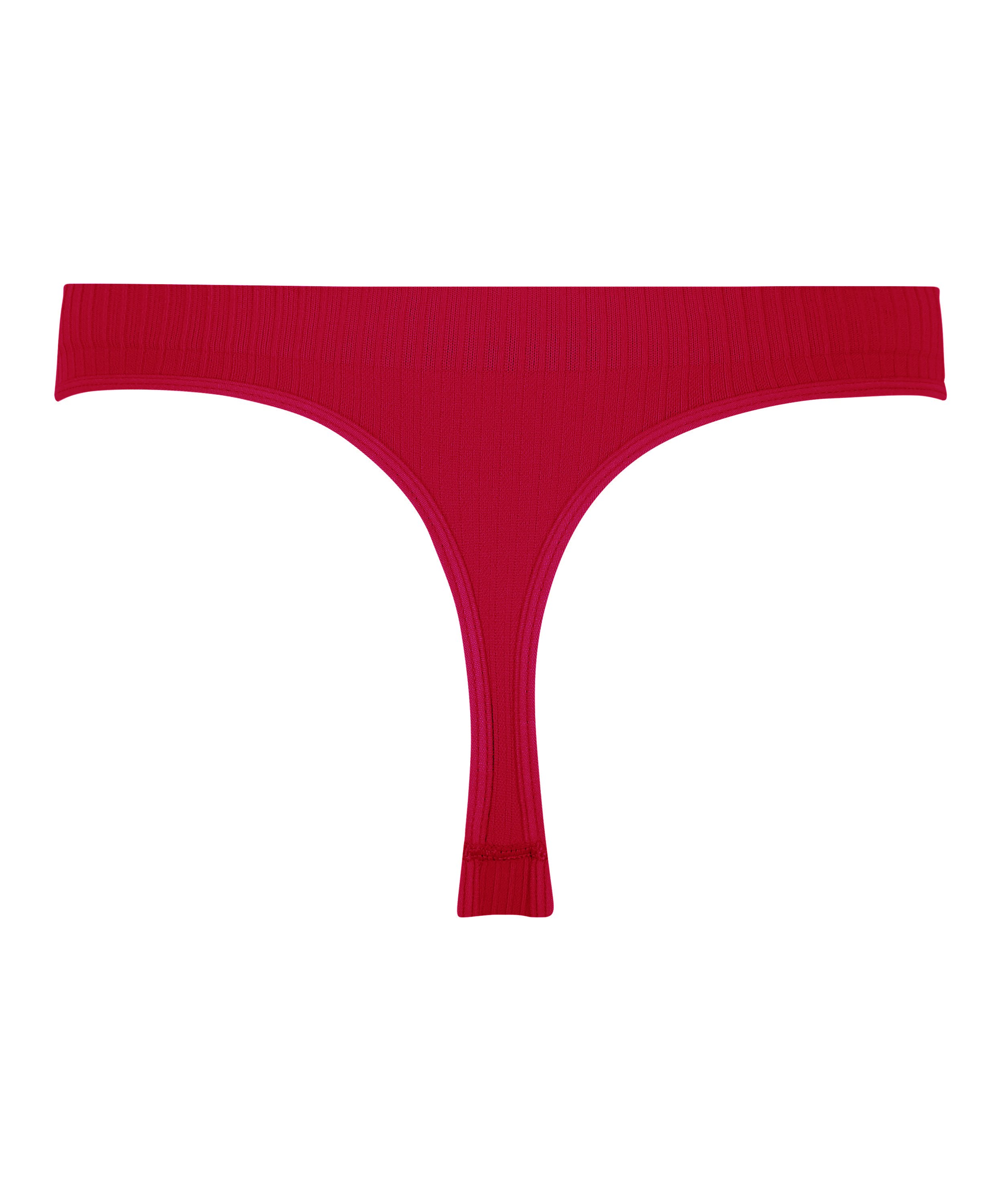 Tanga de tiro alto Dianne, Rojo, main
