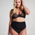 Tanga de encaje Shaping, Negro