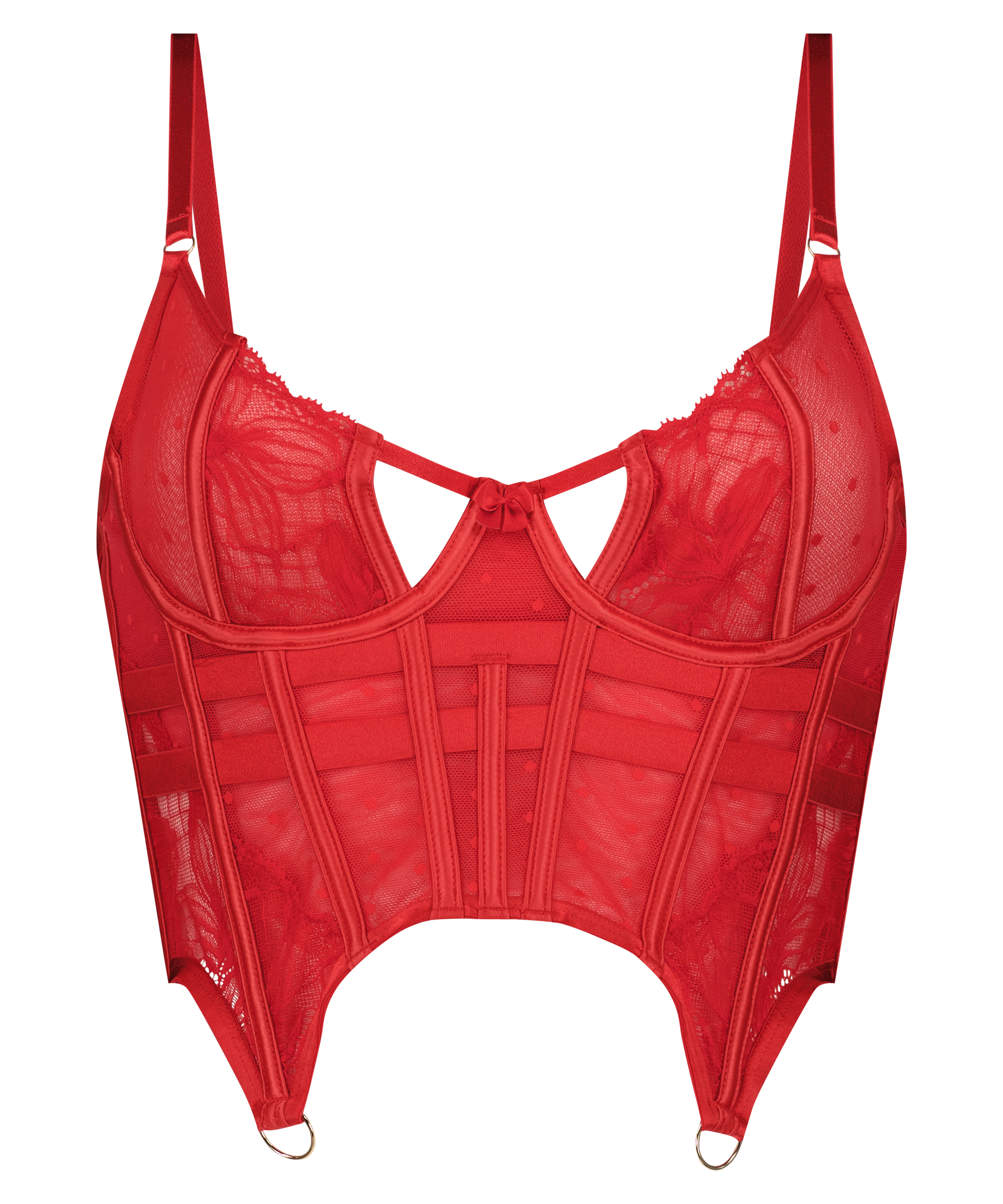 Bustier Lulu, Rojo, main
