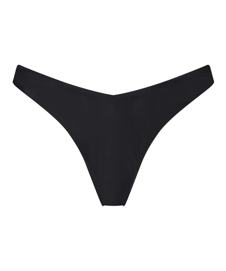 Braguita de bikini de tiro alto Rio HKM x NA-KD, Negro