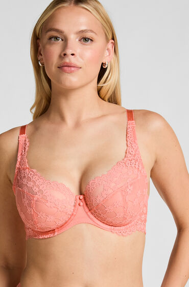 hunkemoller sujetador con aros no preformado daisy rosa