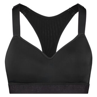 Sujetador deportivo HKMX The All Star Level 2, Negro