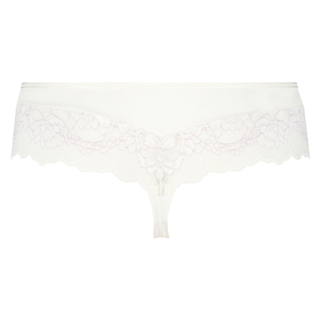 Tanga bóxer Camile, Blanco