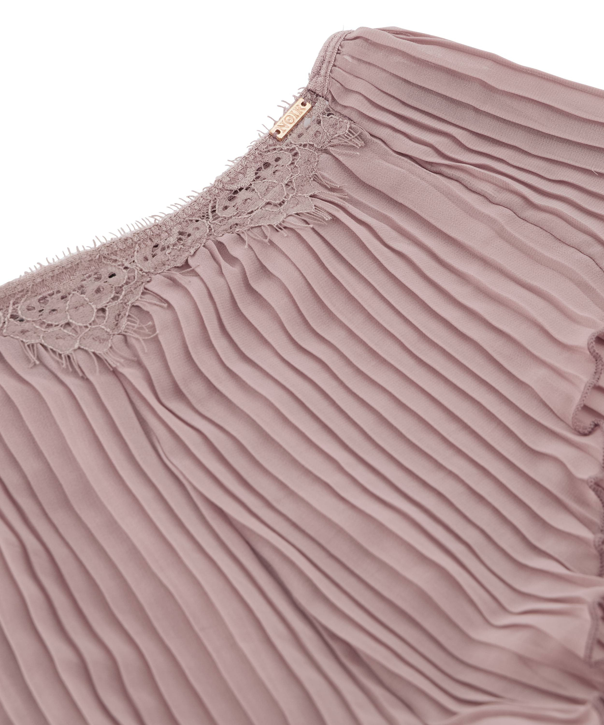 Cami Conjunto de Gasa Plisado, Morado, main