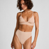 Triangular Bralette Smooth, Beige