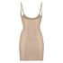 Vestido festoneado moldeador - Level 3, Beige