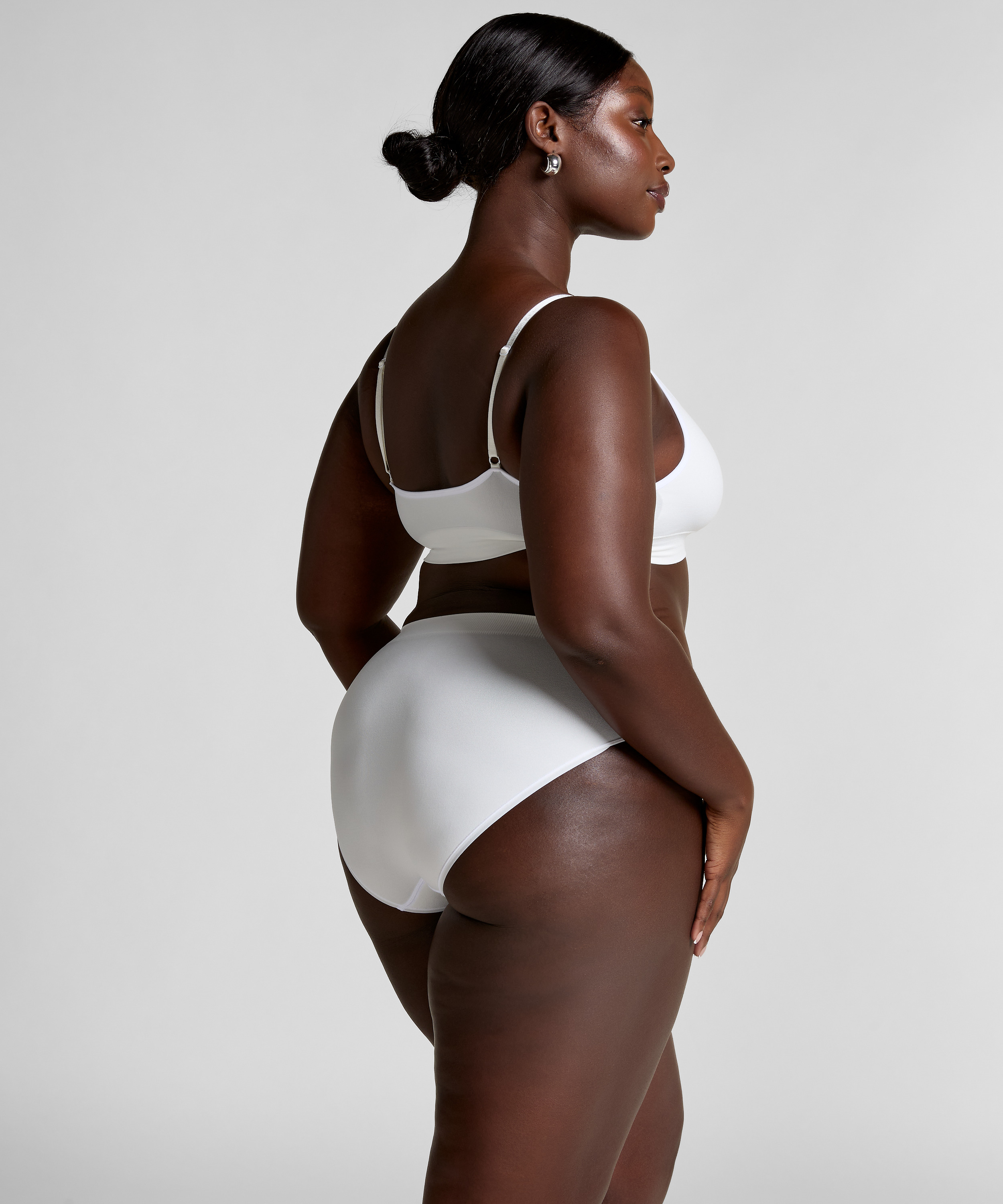 Bralette triangular Dide, Blanco, main