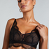 Bralette Ruby, Negro