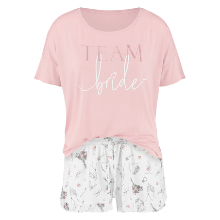 Conjunto de pijama Team Bride, Rosa