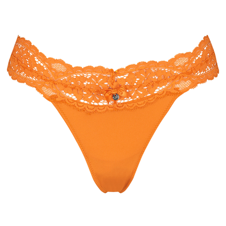 Tanga de corte ultrabajo Rose, Naranja