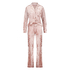 Pijama de terciopelo Boyfriend crushed, Rosa
