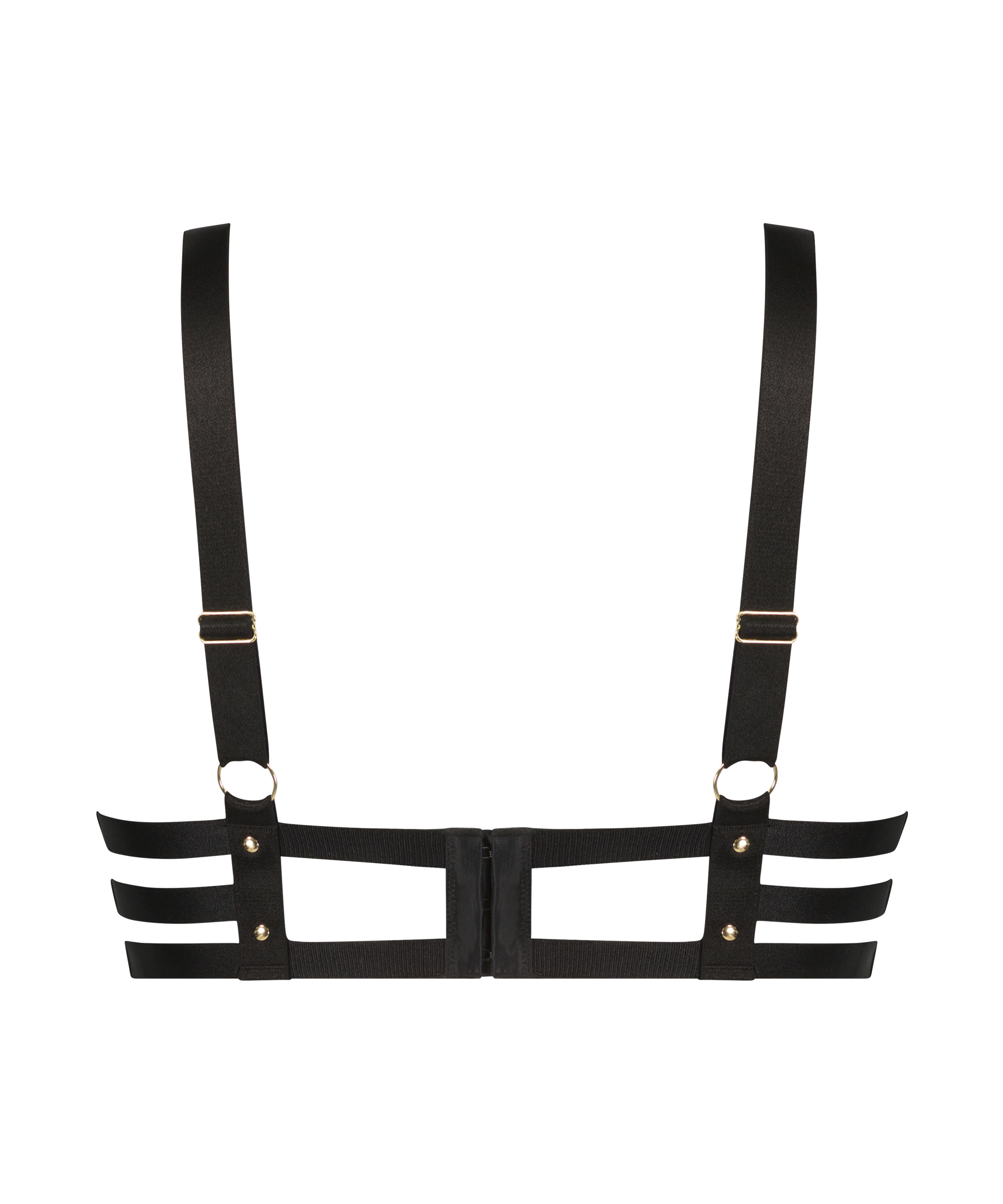 Sujetador push-up de aros preformado Shadow, Negro, main