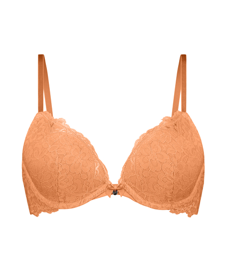 Sujetador push-up de aros preformado Marine, Naranja
