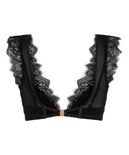 Sujetador con aros y sin relleno Zoe, Negro