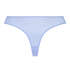 Tanga invisible Stripe mesh, Azul