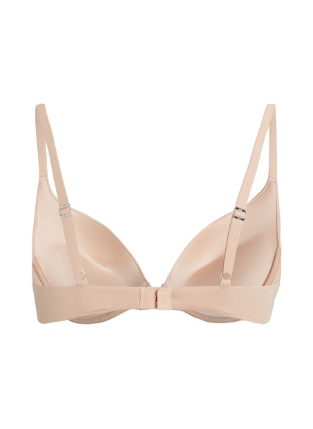 Sujetador push-up de aros preformado Smooth, Beige