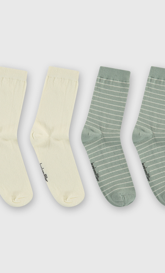 2 pares de calcetines, Verde