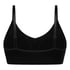 Bralette triangular Dide, Negro