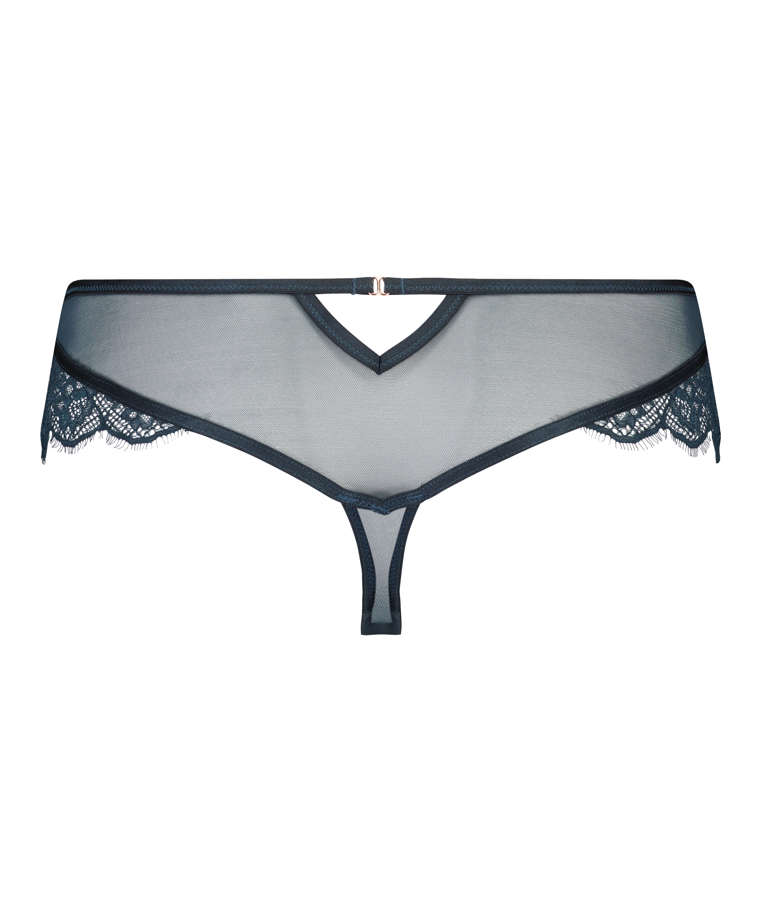 Tanga b&oacute;xer Margaret Lucy Hale, Azul, main