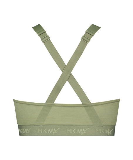 HKMX Sujetador deportivo The Pro de nivel 3, Verde