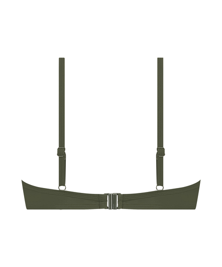 Top de bikini Luxe, Verde