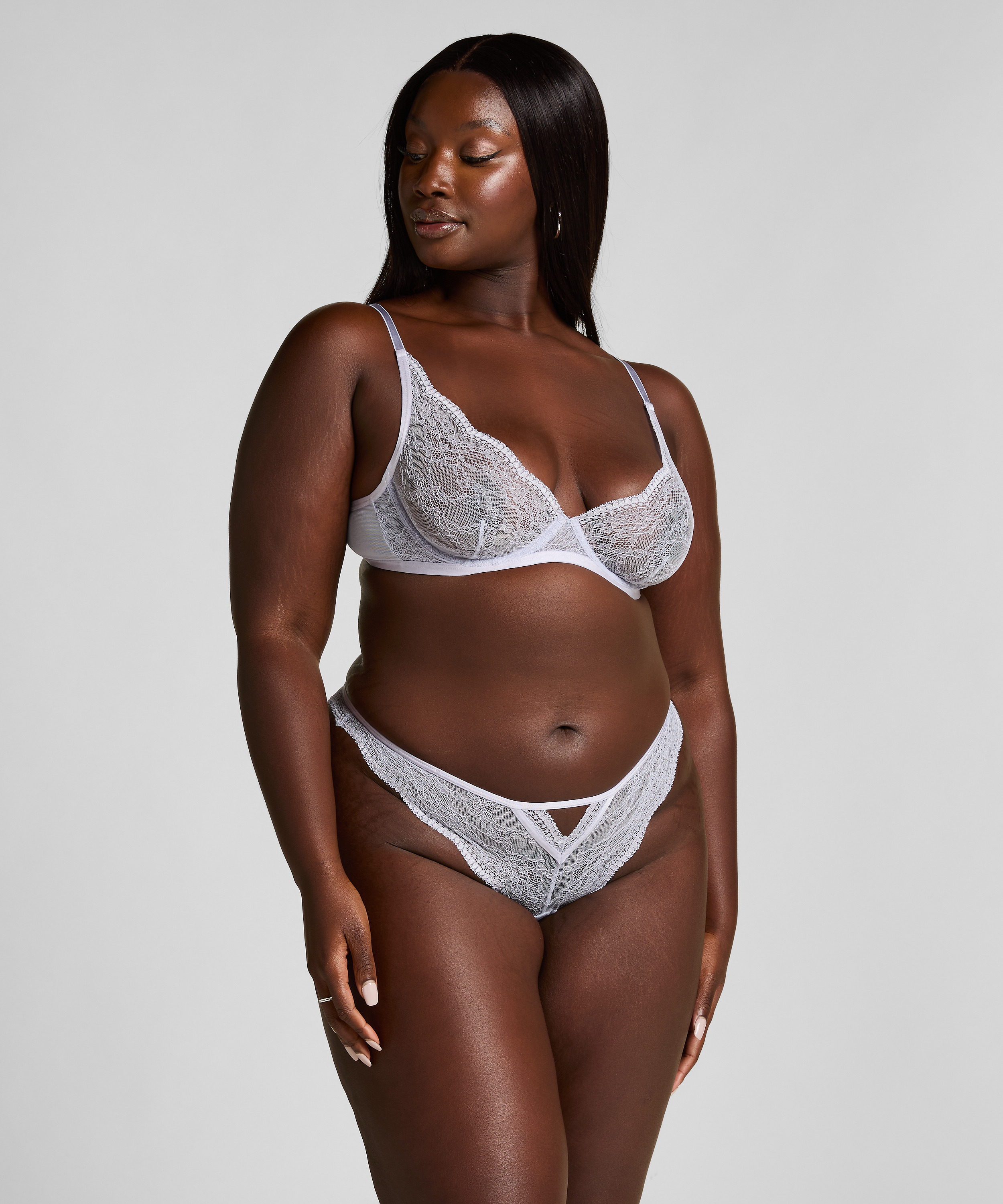 Sujetador con aros no preformado Isabelle, Morado, main