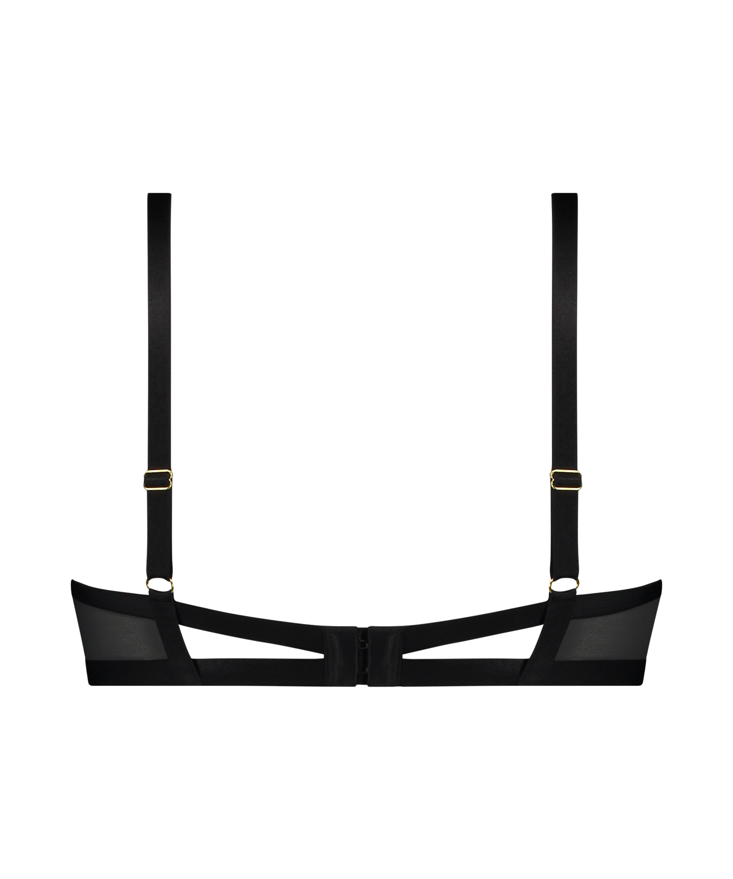 Sujetador con aros y relleno Seductress, Negro, main