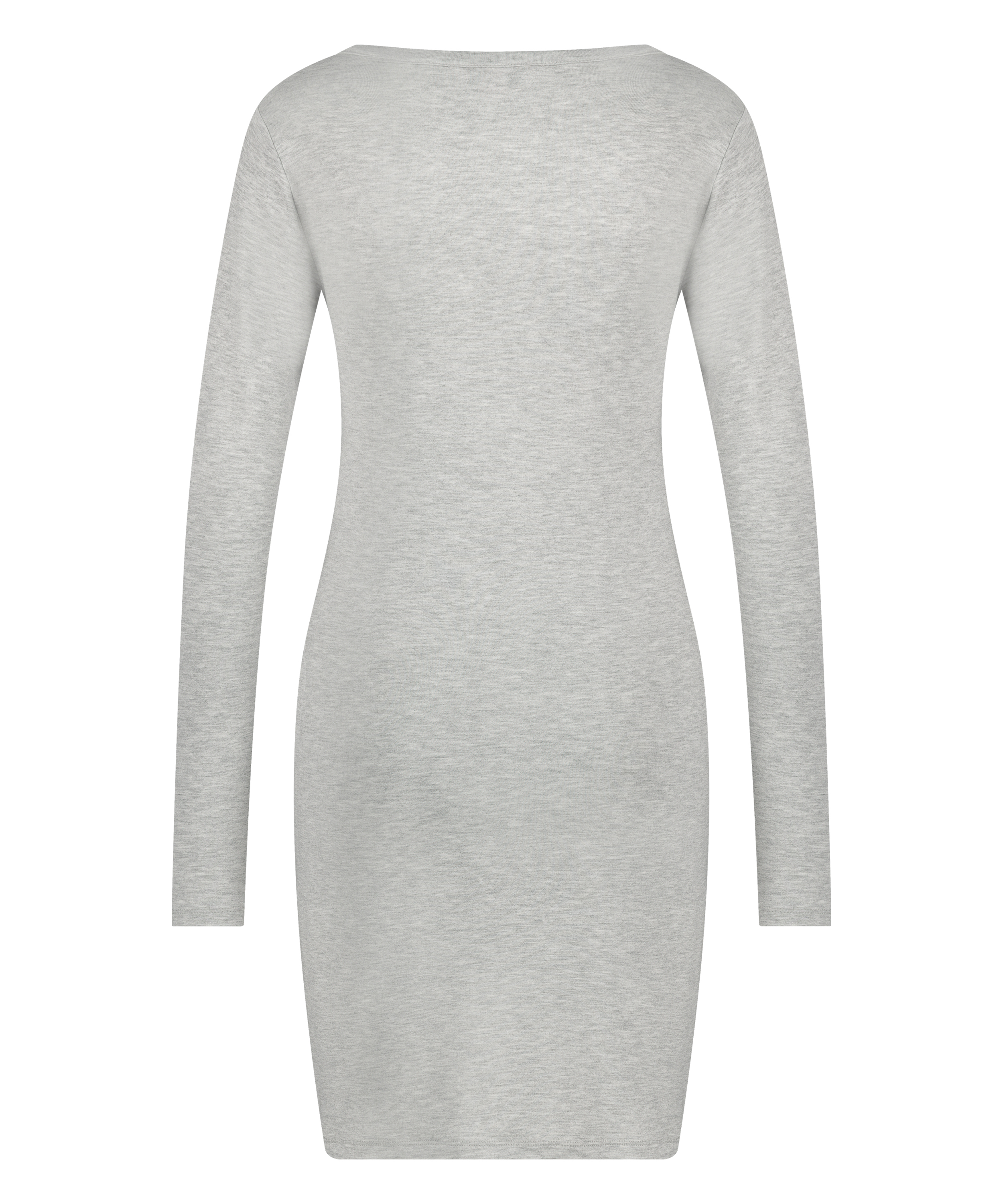 Camisa de dormir Henley, Gris, main