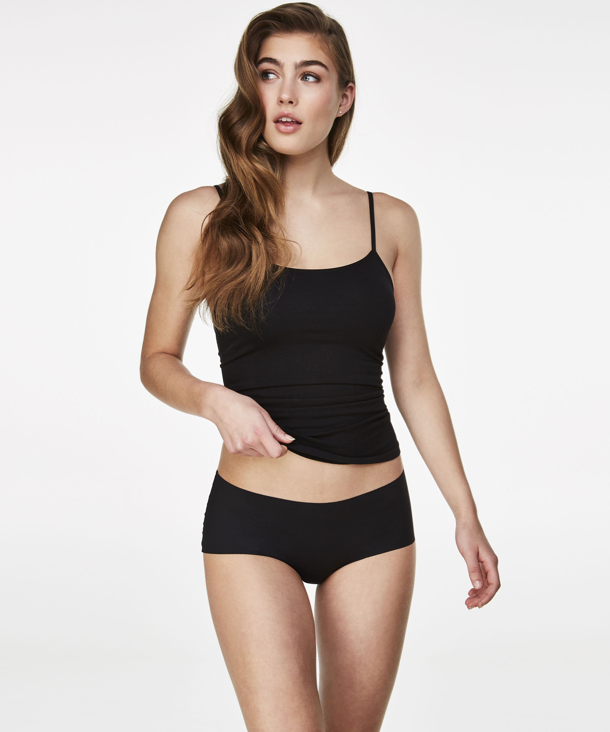 Pantalón corto invisible, Negro