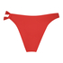 Braguita de bikini de tiro alto Sardinia, Rojo