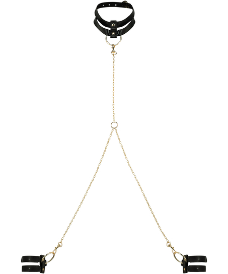 Private Esposas Choker, Negro