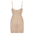 Vestido festoneado moldeador - Level 3, Beige