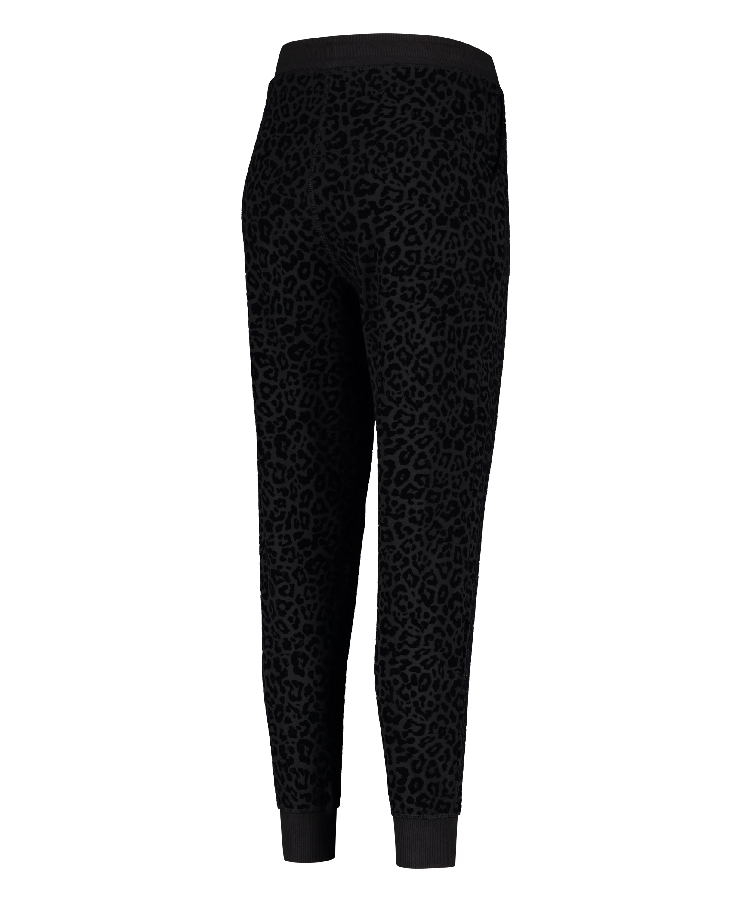 Pantalones de deporte HKMX Leopard, Negro, main