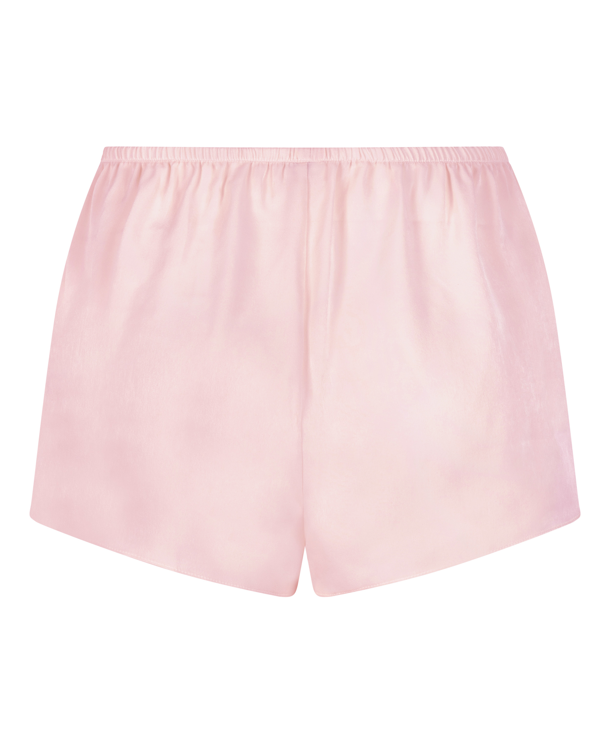 Short de sat&eacute;n Minimal, Rosa, main