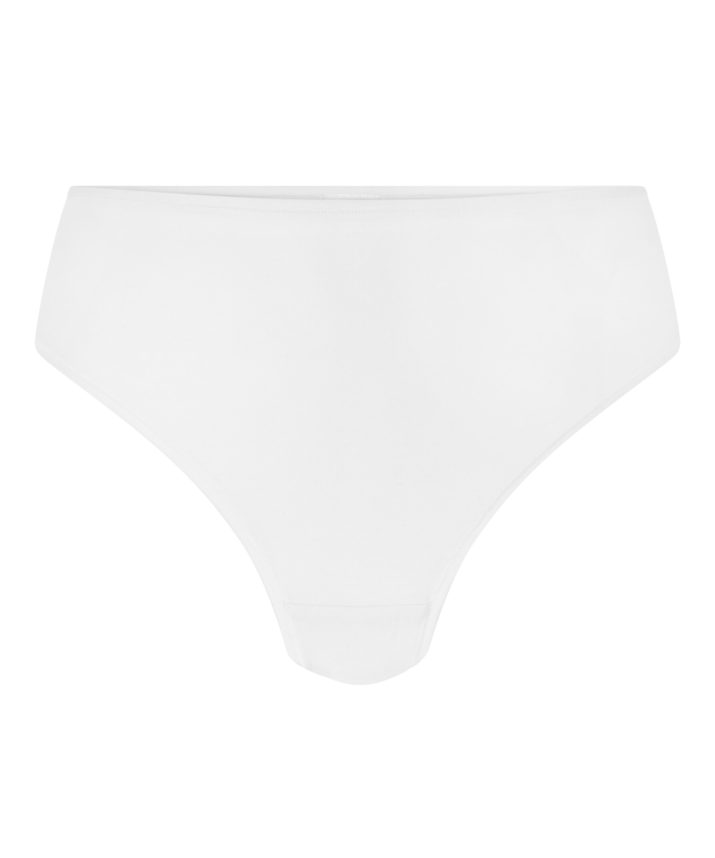 Tanga de algod&oacute;n, Blanco