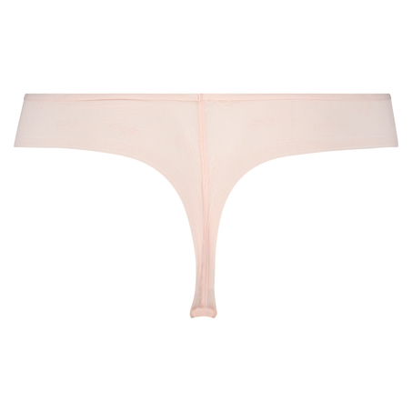 Tanga invisible de marca, Rosa
