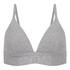 Bralette de algod&oacute;n, Gris