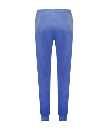 Pantalones de deporte Velours, Azul