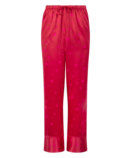 Pantal&oacute;n de sat&eacute;n, Rojo