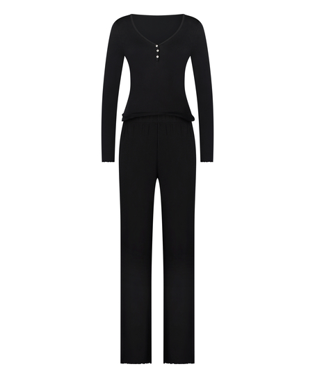 Conjunto de pijama, Negro