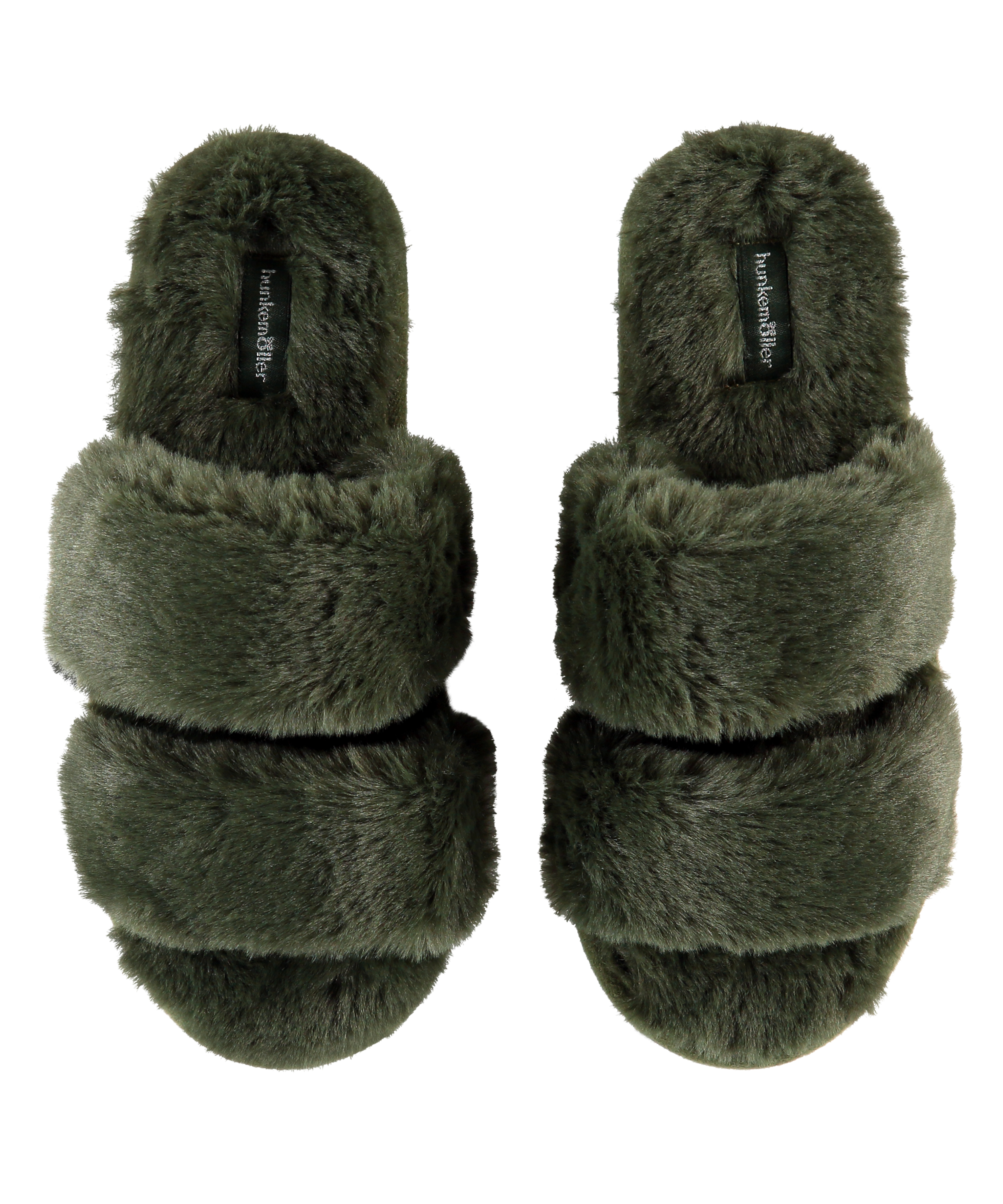 Zapatillas Fake Fur, Verde, main