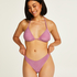 Top de bikini triangular Tasmania, Morado