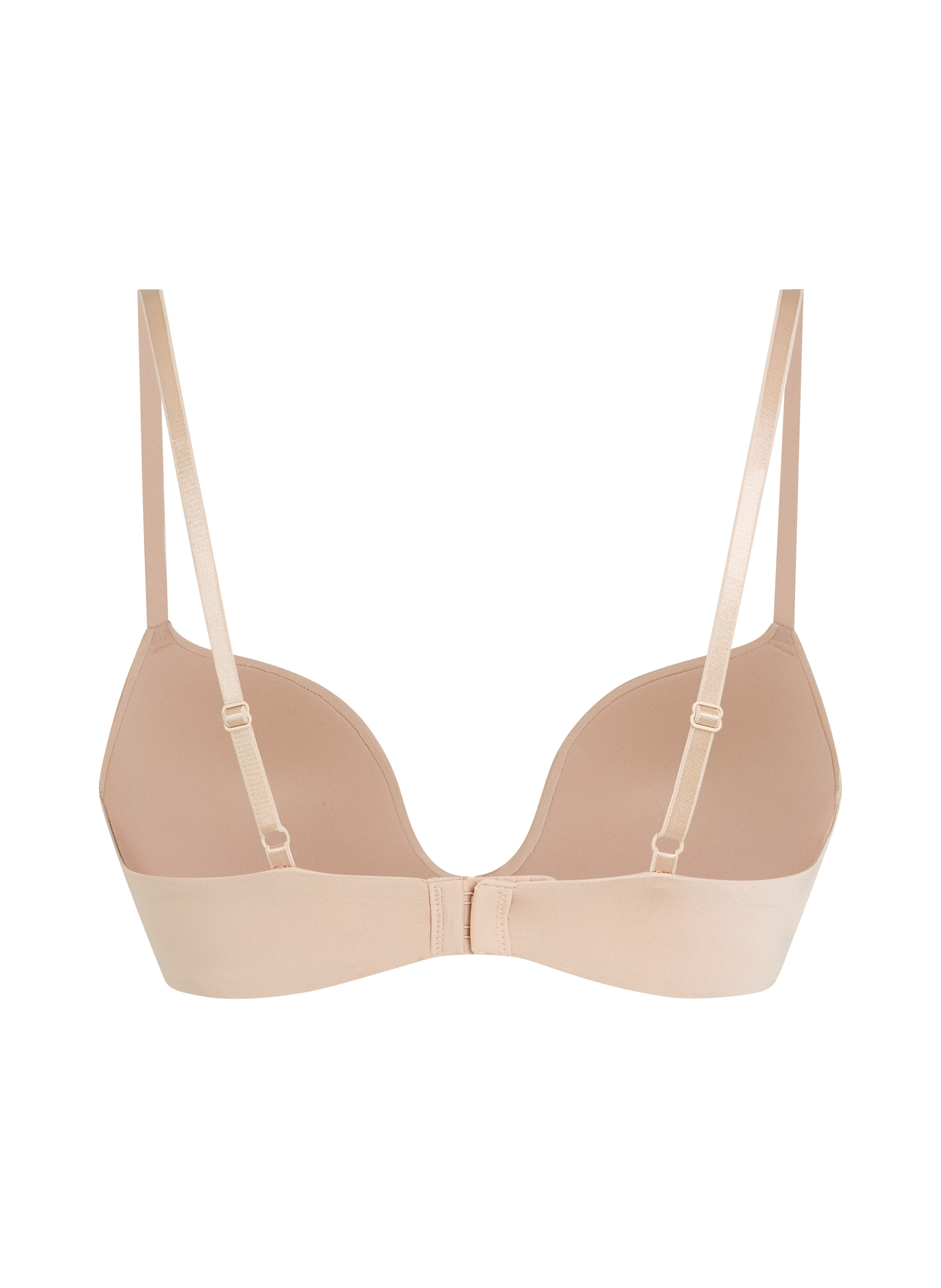 Sujetador push-up de aros preformado Deep-V, Beige, main