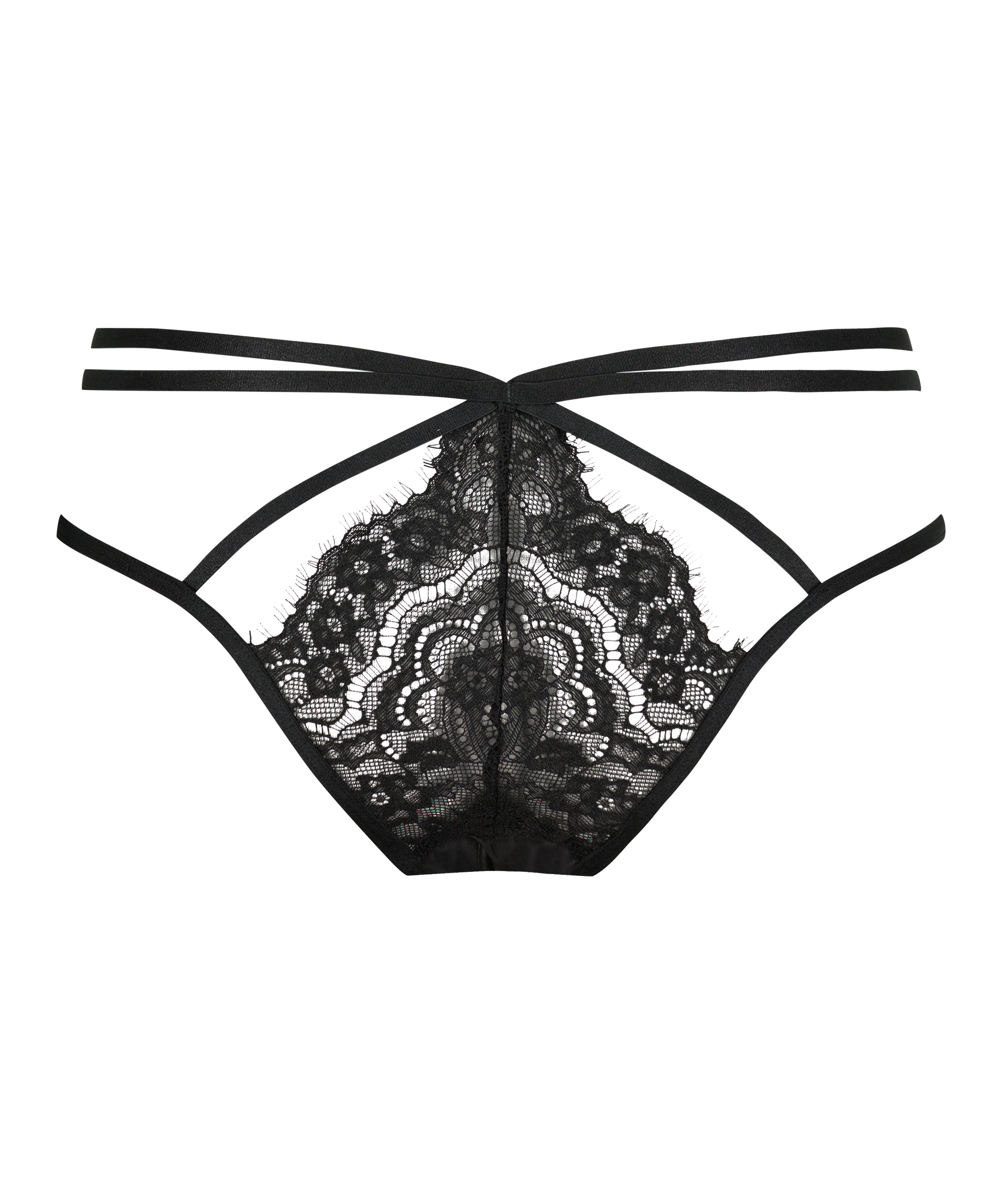 Brasile&ntilde;a con entrepierna abierta Seraphina, Negro, main