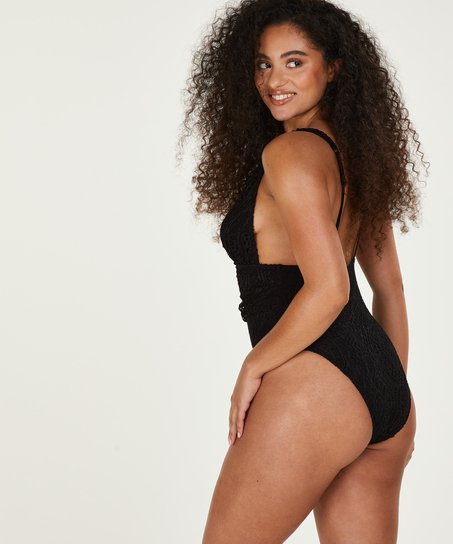 Ba&ntilde;ador de ganchillo, Negro