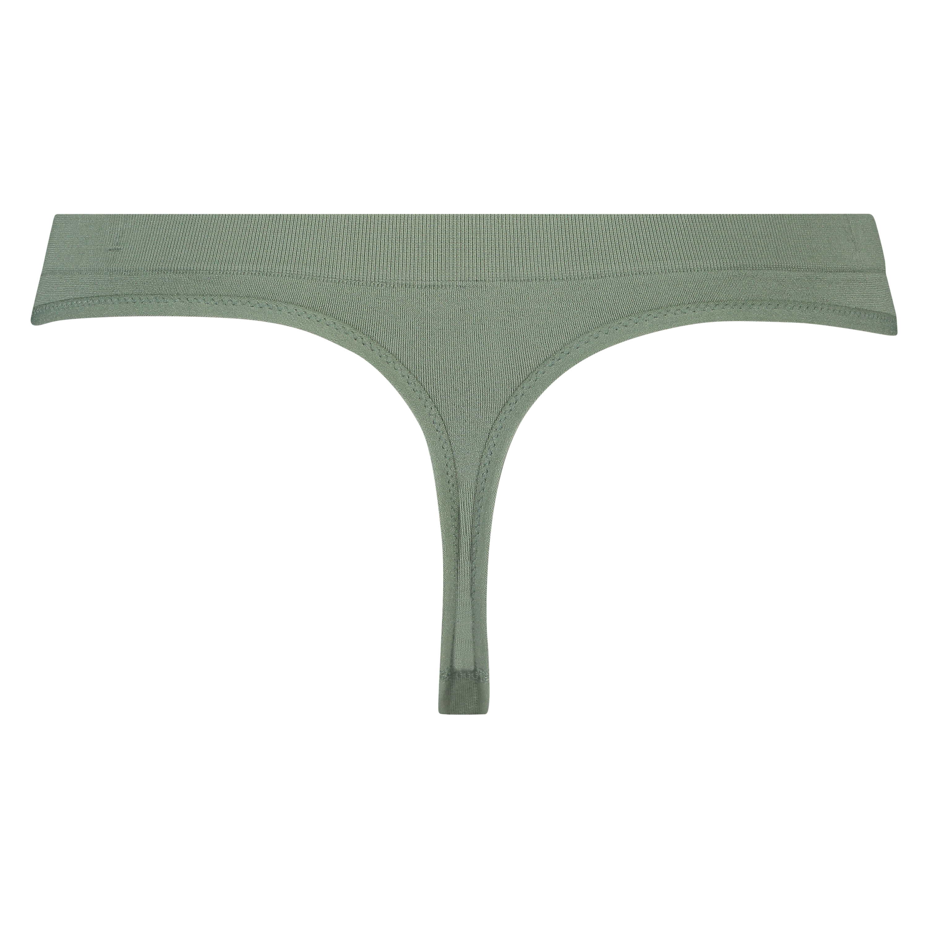 Tanga de punto sin costuras, Verde, main