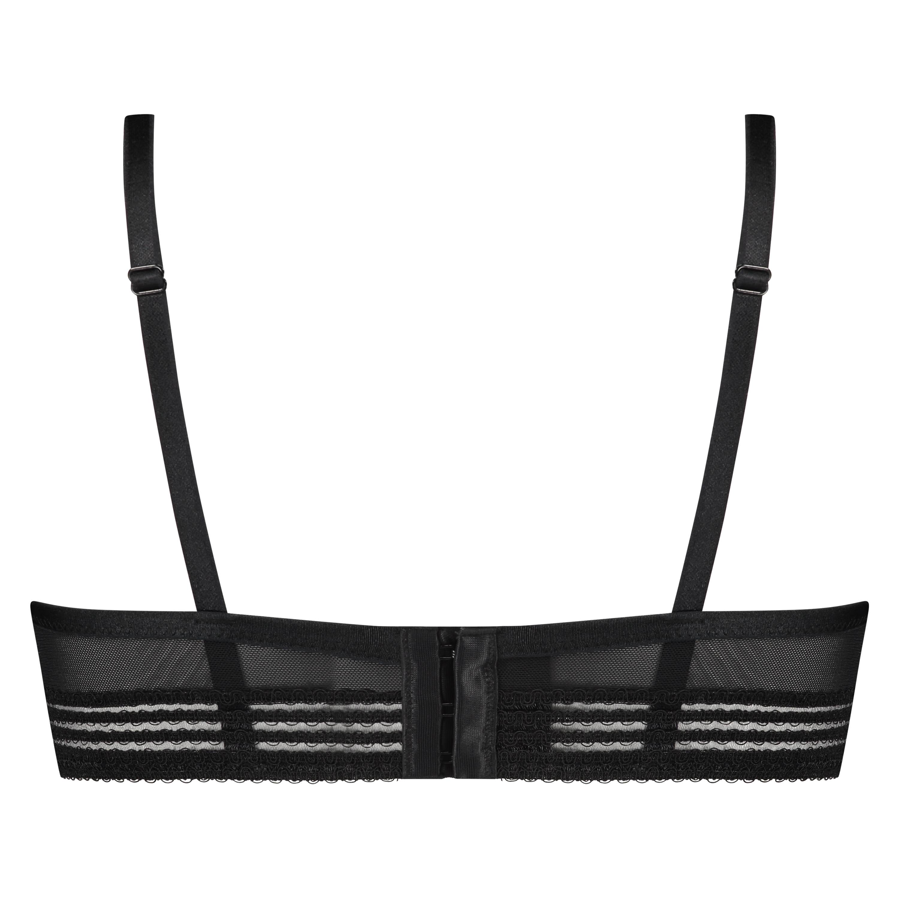 Sujetador con aros sin relleno Eden, Negro, main