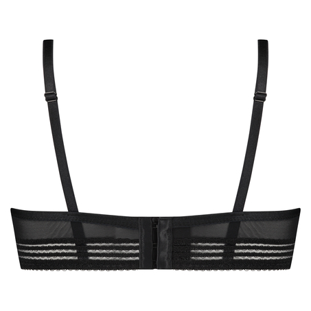 Sujetador con aros sin relleno Eden, Negro