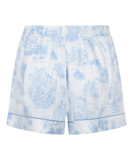 Shorts tejidos, Azul