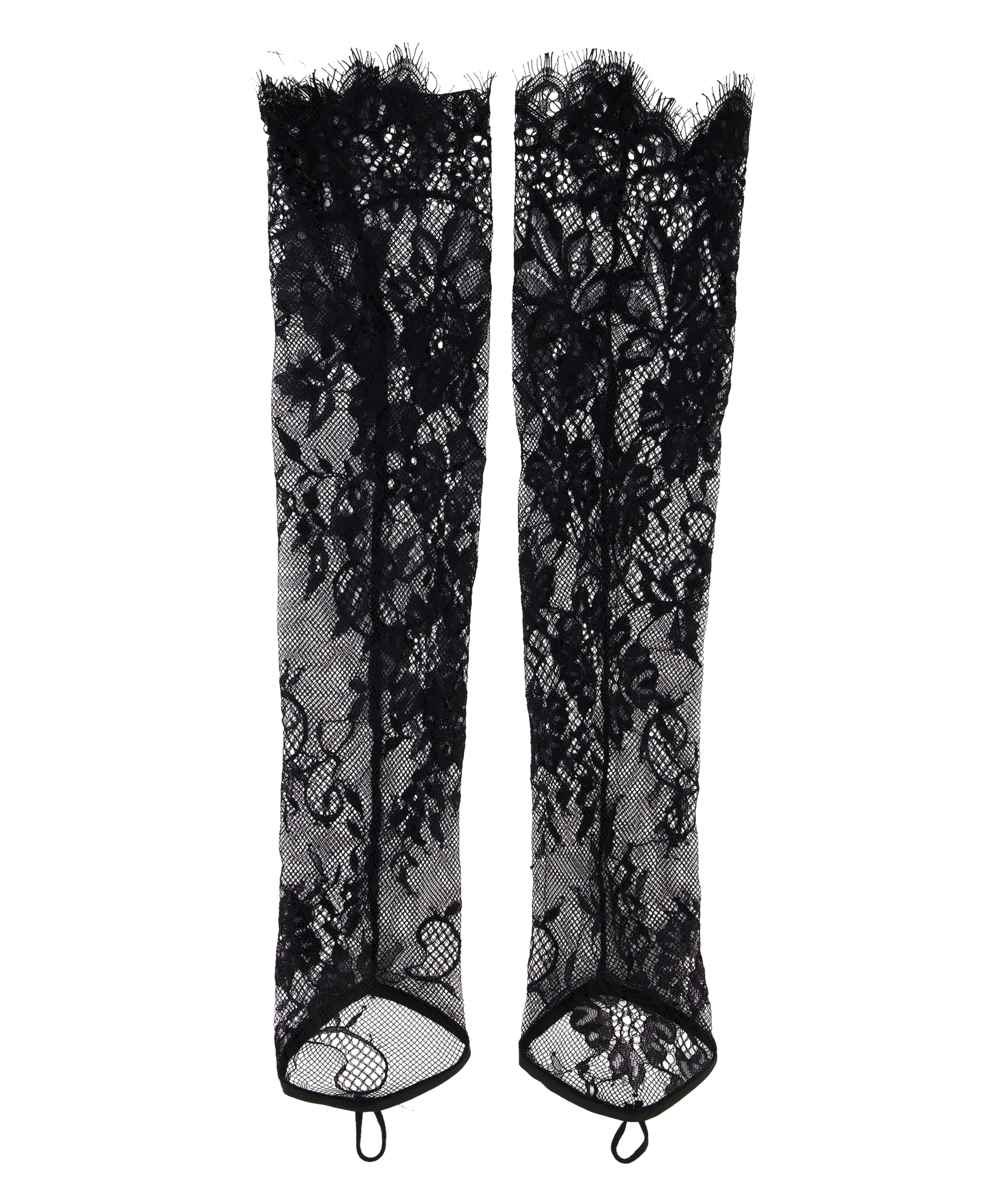 Guantes de encaje, Negro, main